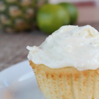 Pineapple Cupcakes with Ginger Lime Frosting | 5DollarDinners.com