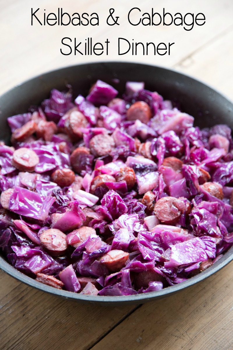 Sasuage Cabbage Skillet Dinner | 5DollarDinners.com