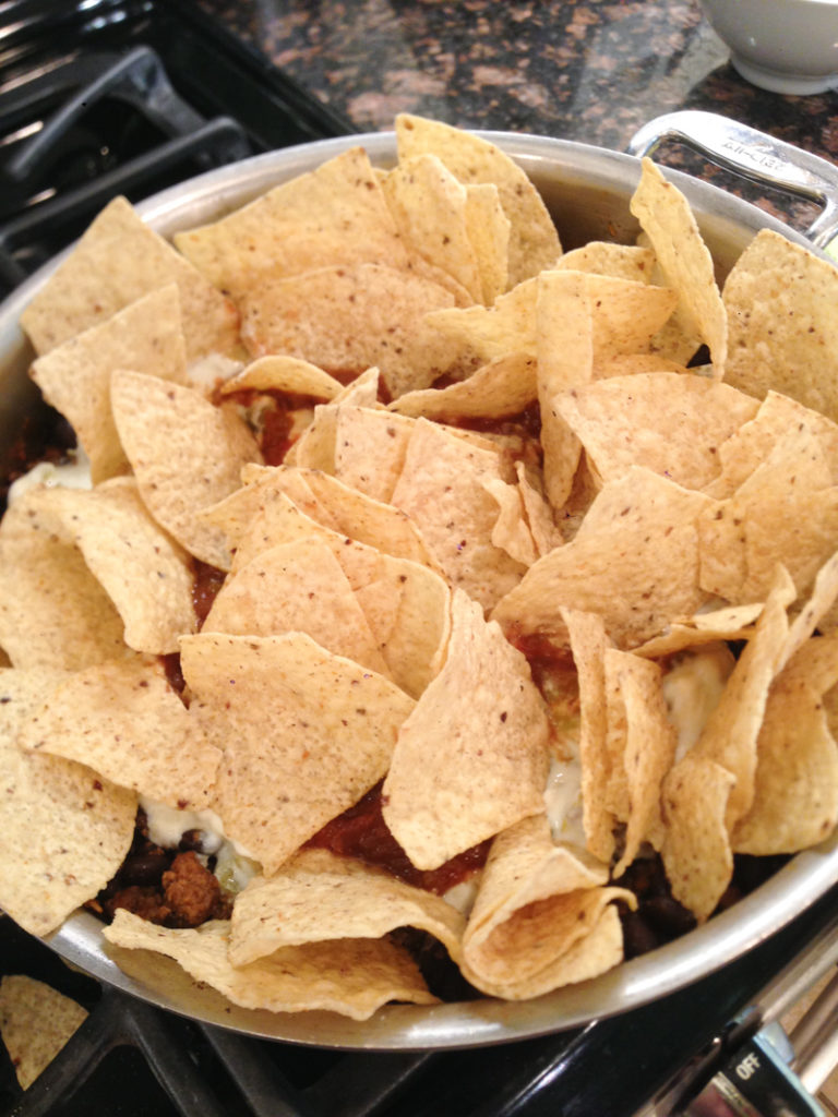 Skillet Nachos Recipe-6