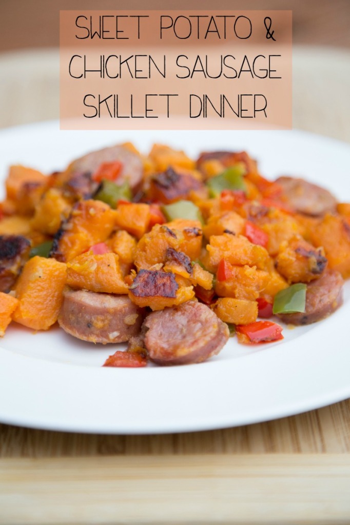 Sweet Potato Chicken Sausage Hash