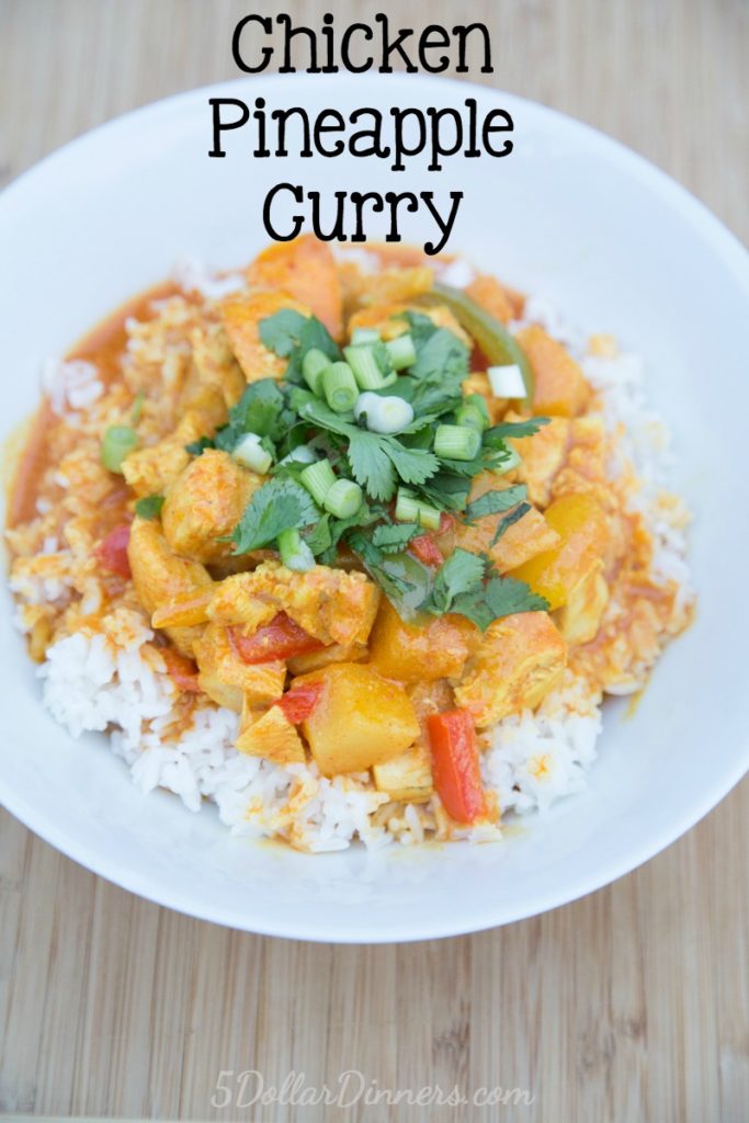 Copycat Chicken Pineapple Curry Recipe 5 Dinners