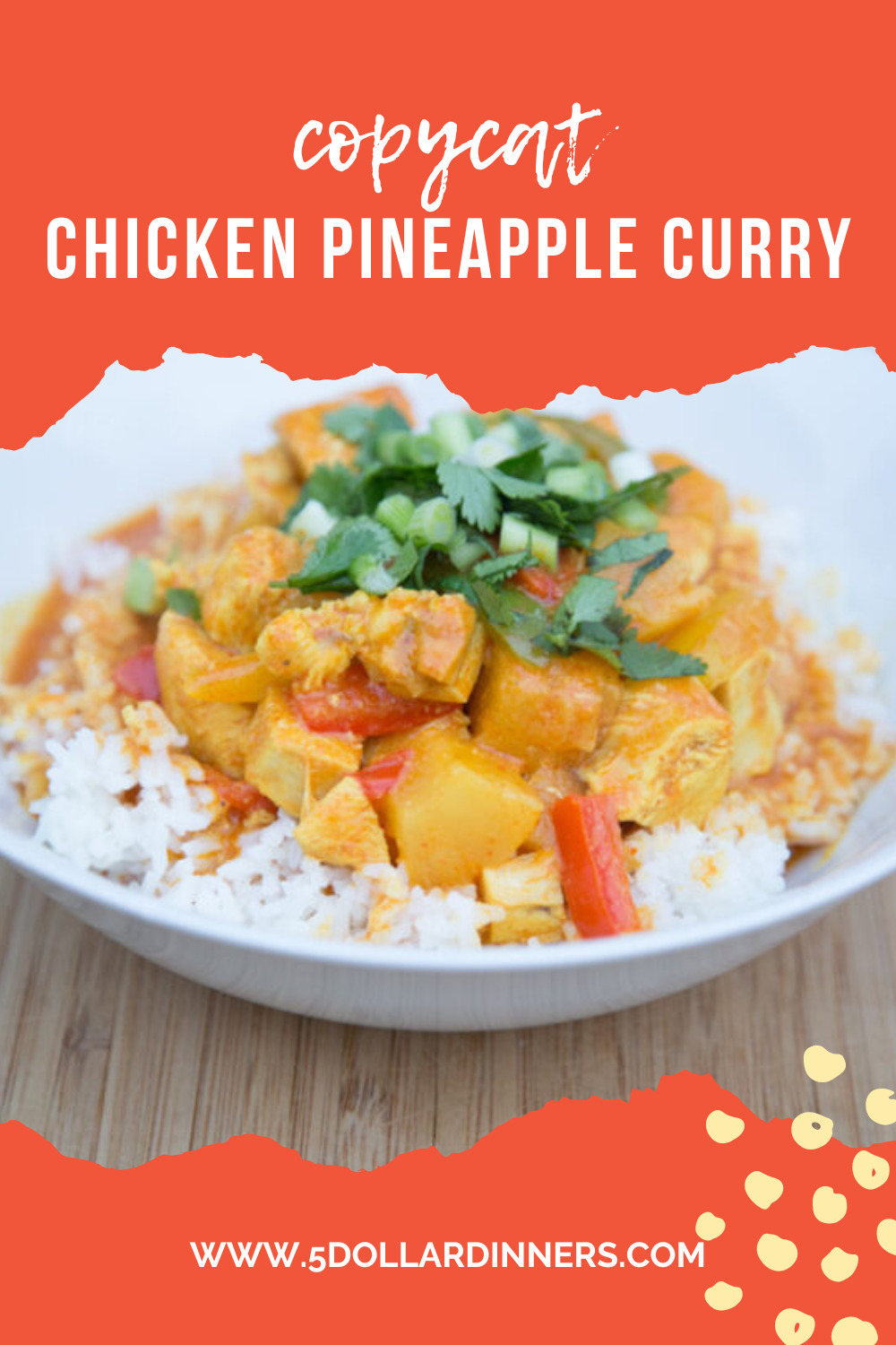 Copycat Chicken Pineapple Curry Recipe 5 Dinners