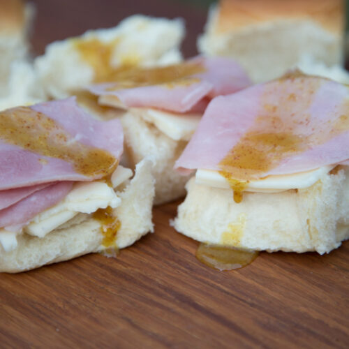 Ham & Cheese Sliders with Honey Mustard 5 Dinners