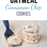 oatmeal cinnamon chip cookies
