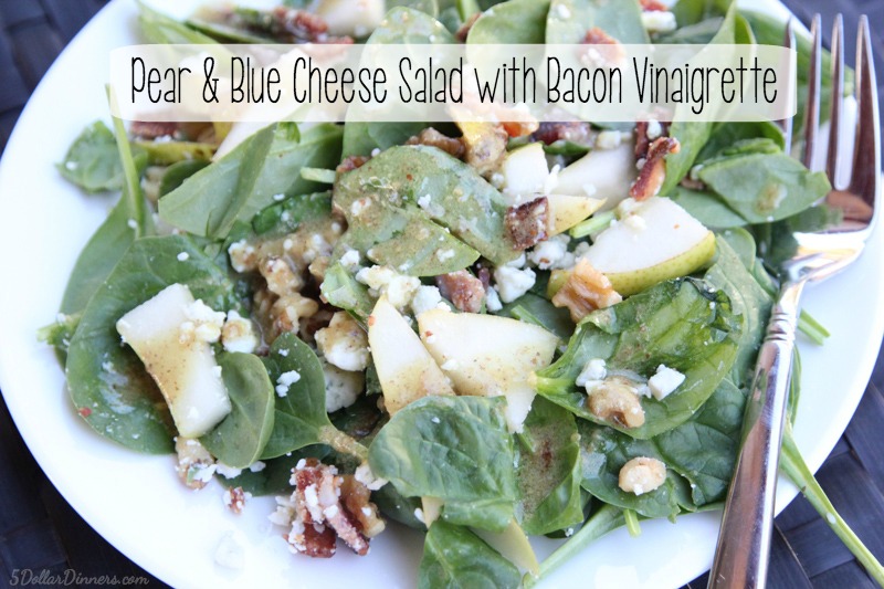 Pear Blue Cheese Salad