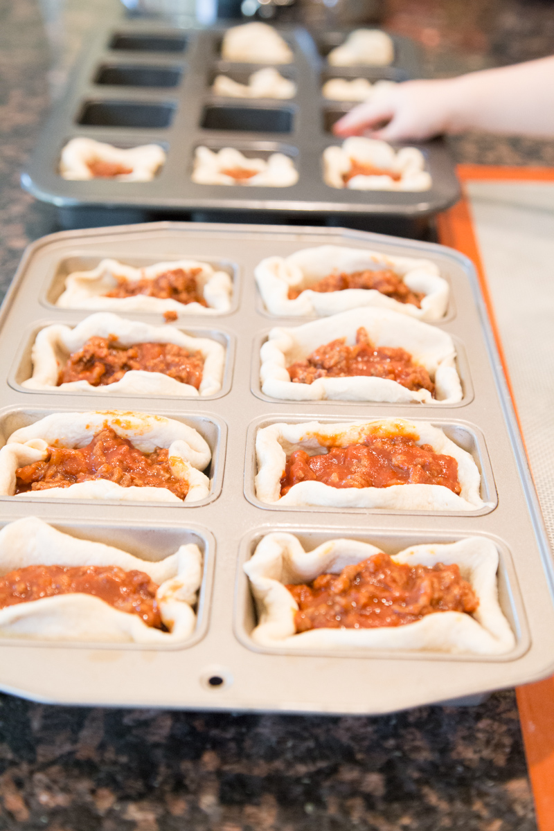 Sloppy Joe Muffins Pre-Bake