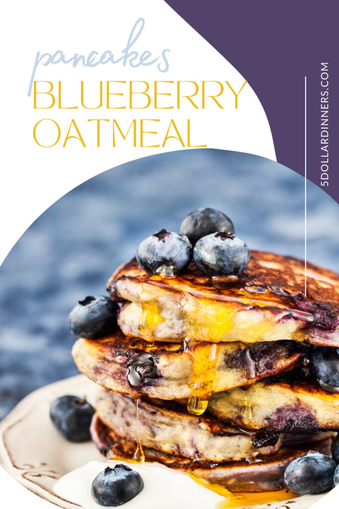 blueberry oatmeal pancakes