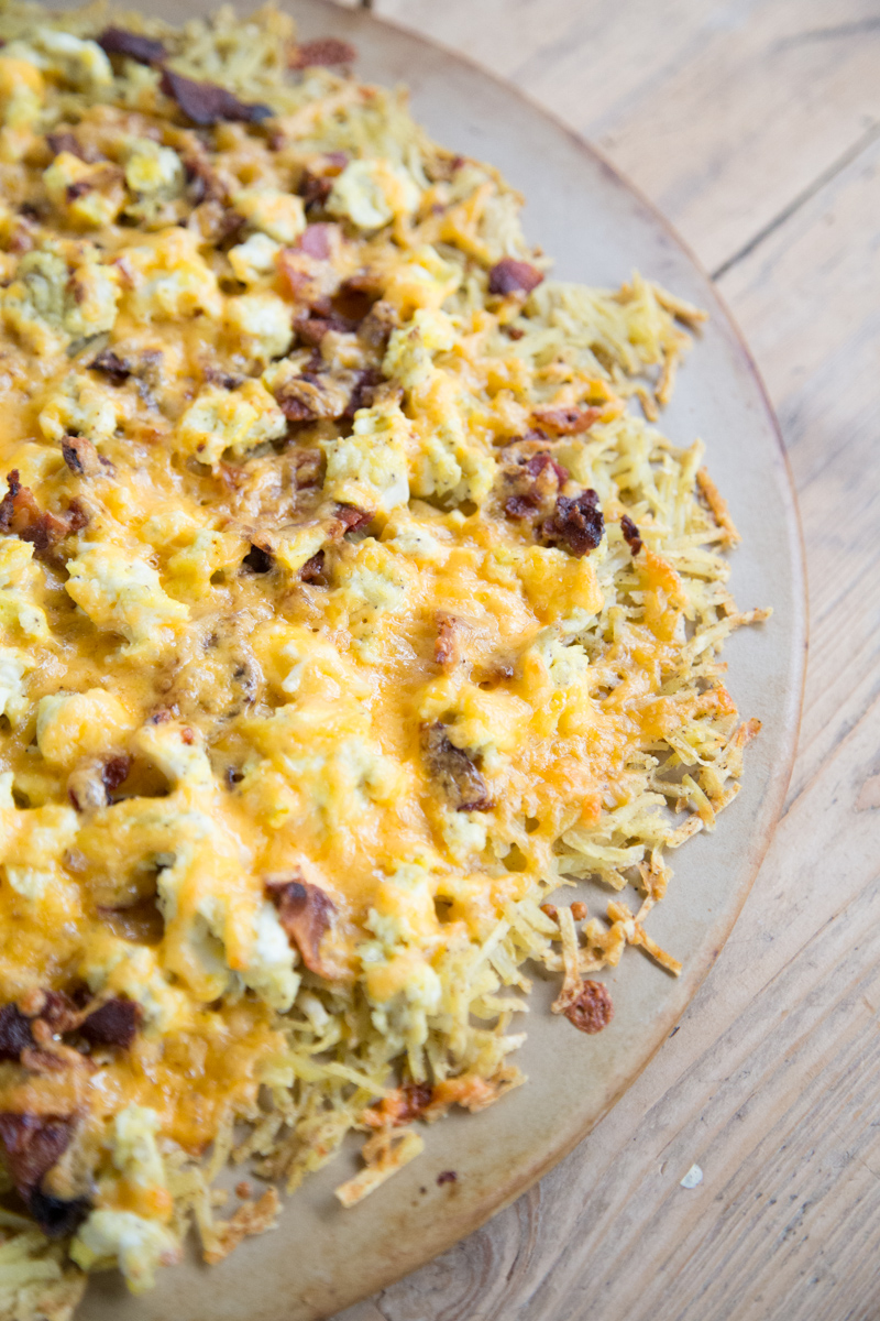 Hashbrown Breakfast Pizza