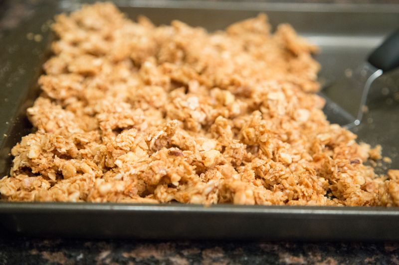 Overnight Granola Chunks