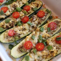 Zucchini Breakfast Boats | 5DollarDinners.com