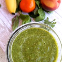 Tropical Green Smoothie from 5DollarDinners.com