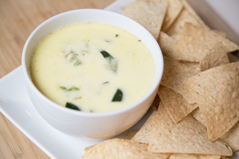 White Mexican Cheese Dip Recipe - Queso Blanco Dip-7