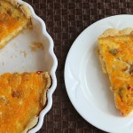 Gluten Free Sausage, Cheese and Hashbrown Quiche from 5DollarDinners.com