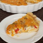 Gluten Free Sausage, Cheese and Hashbrown Quiche from 5DollarDinners.com