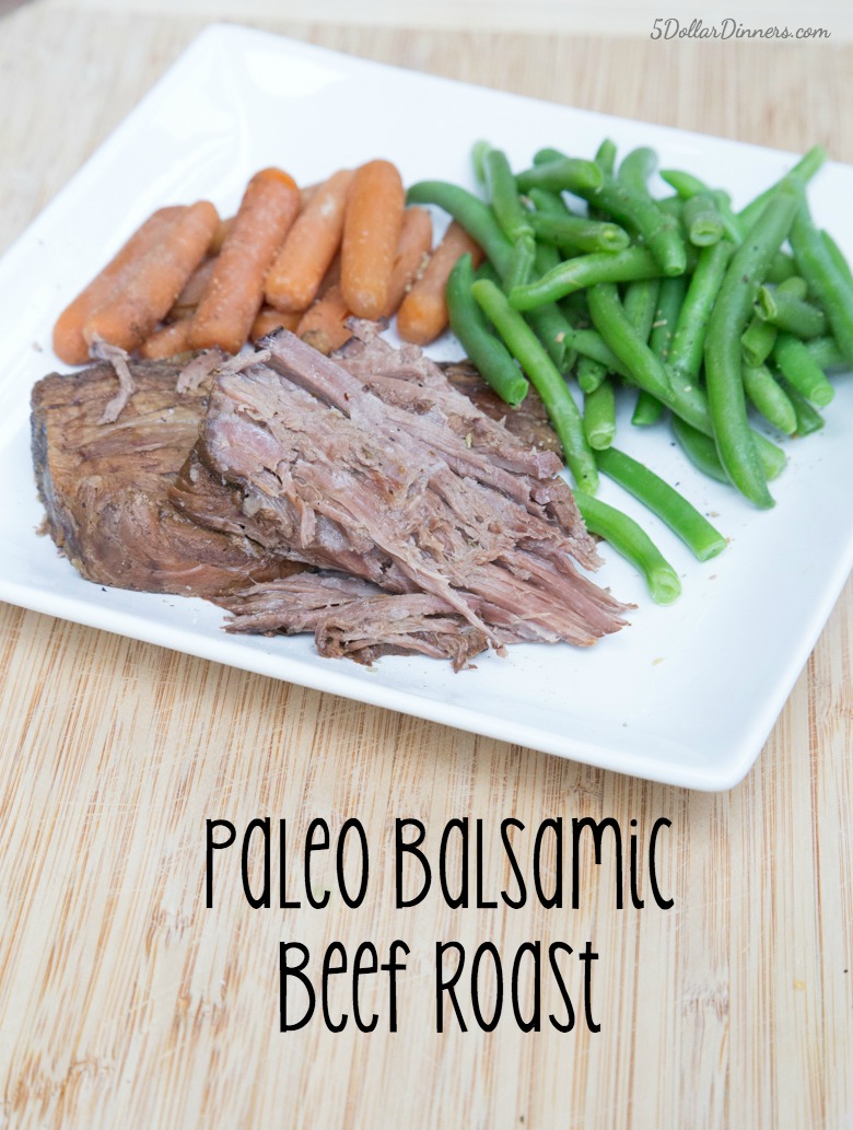 Paleo Balsamic Beef Roast Recipe