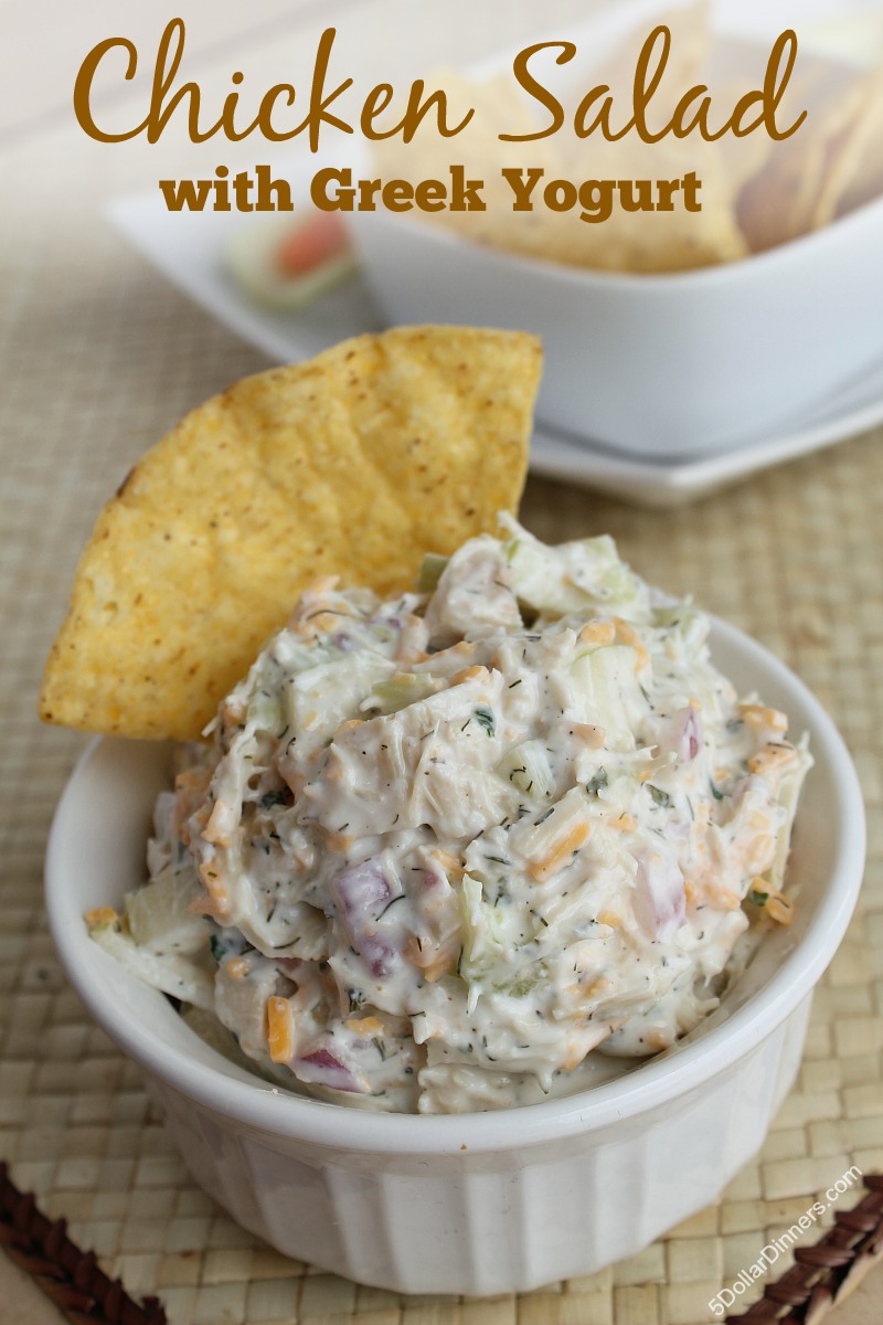 Chicken Salad with Greek Yogurt 