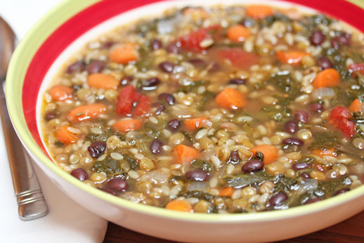 Lentil Minestrone Soup | 5DollarDinners.com