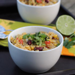 Spicy Quinoa with Kidney Beans, Corn and Lime | 5DollarDinners.com