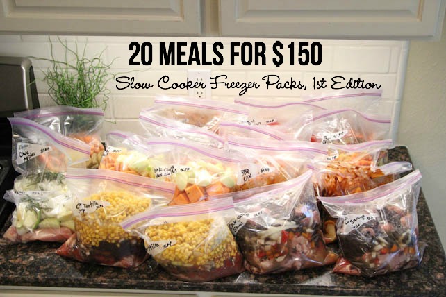 Slow Cooker Freezer Pack 1st Edition
