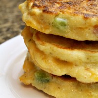 Ham and Cheese Corn Cakes from 5DollarDinners.com