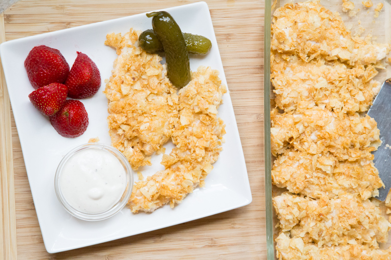 Potato Chip Chicken Strips Recipe