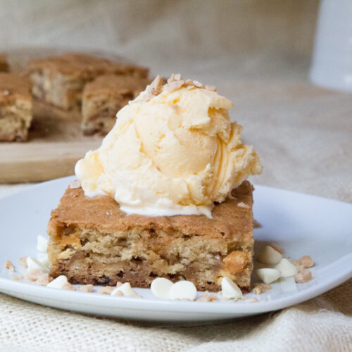 Recipe for Blondie Toffee Brownies 5 Dinners