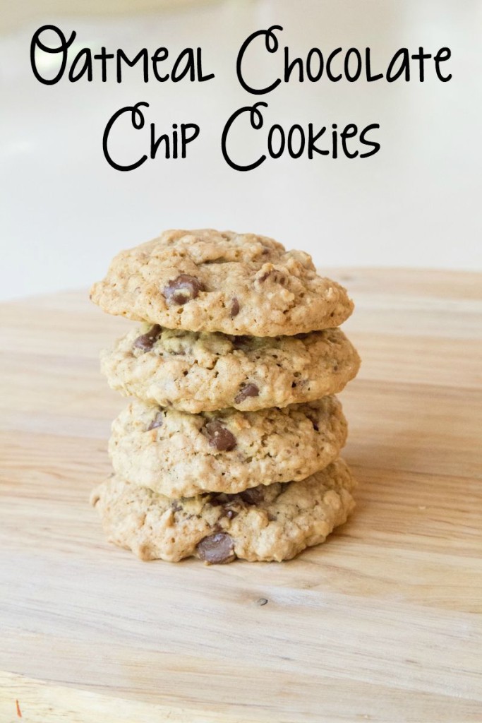 Oatmeal Chocolate Chip Cookies on 5DollarDinners.com