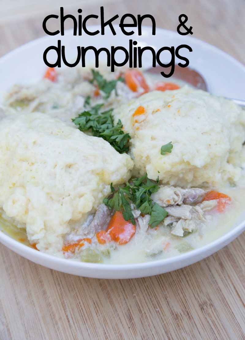 Chicken Dumplings Recipe on 5DollarDinners.com