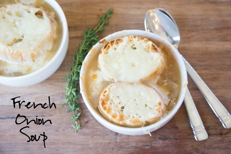 French Onion Soup Recipe | 5DollarDinners.com