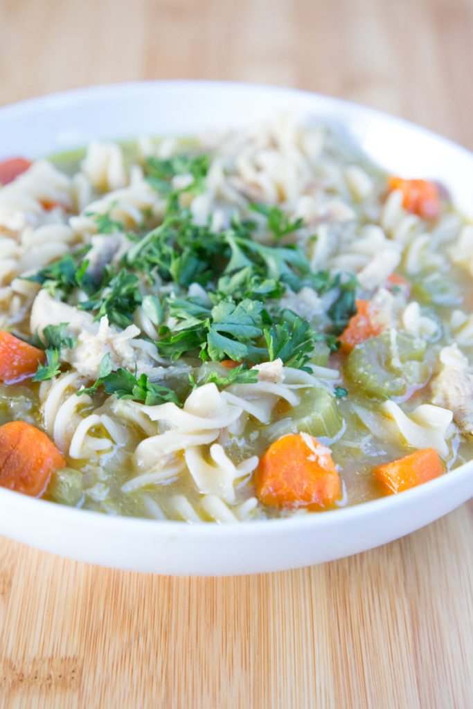 Homemade Chicken Noodle Soup-9