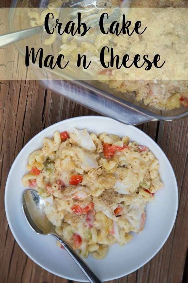 Crab Cake Macaroni & Cheese Recipe on 5DollarDinners.com