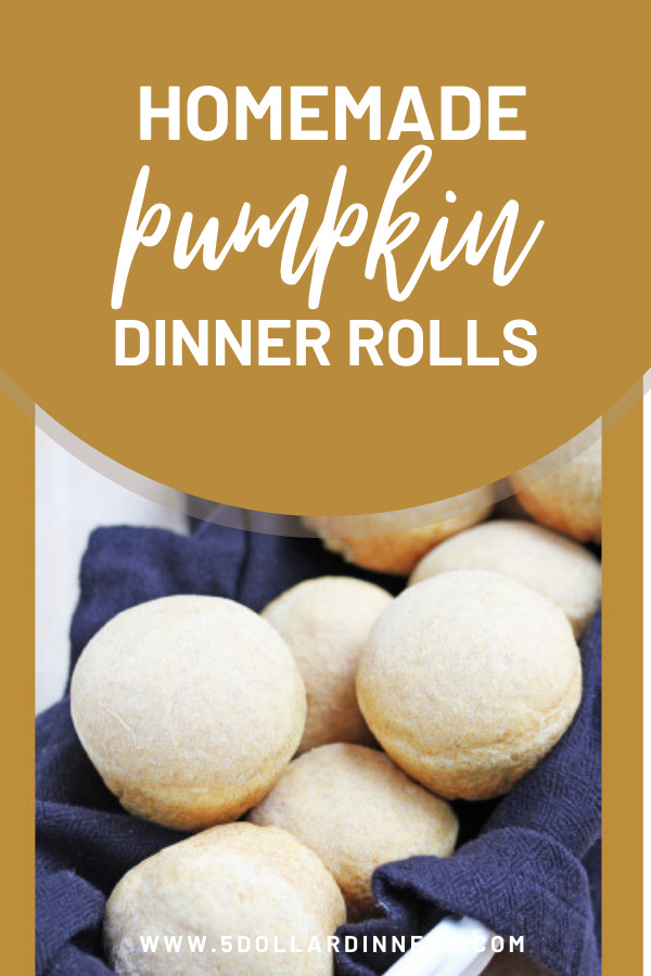 homemade pumpkin dinner rolls