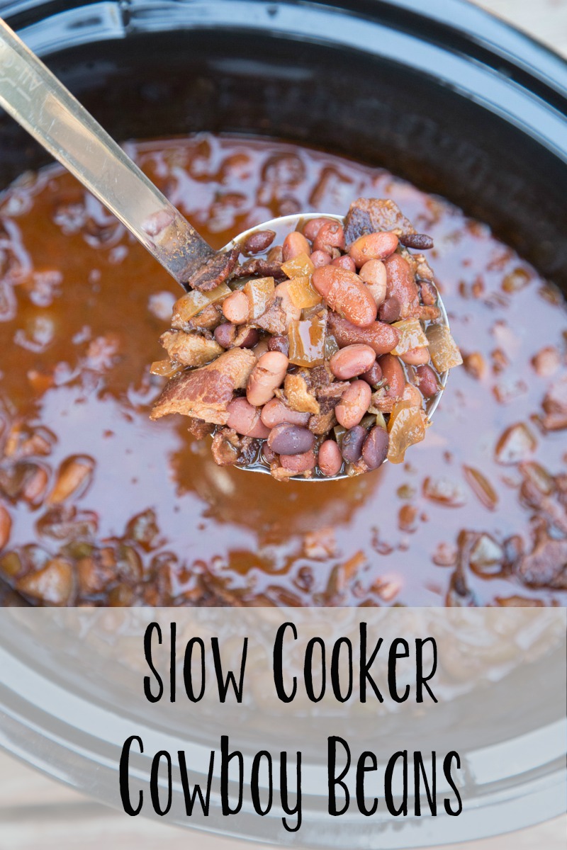 Slow Cooker Cowboy Beans - $5 Dinners | Recipes, Meal Plans, Coupons