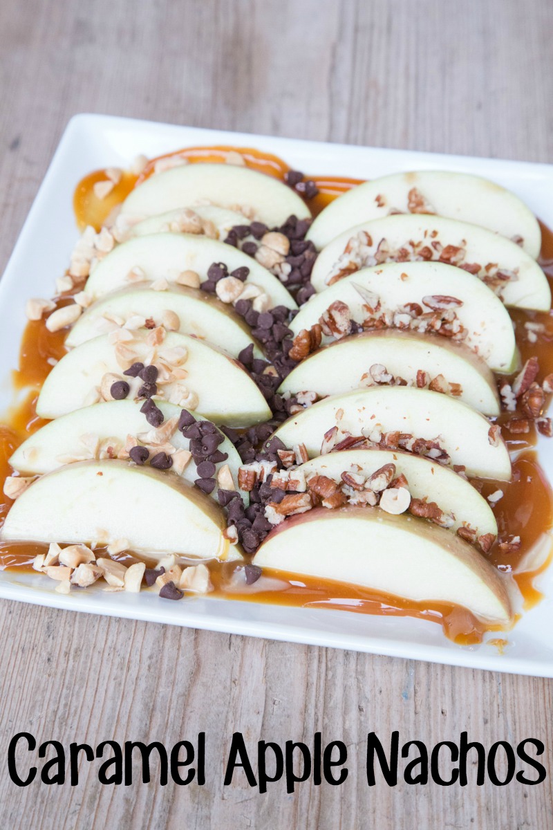 Caramel Apple Nachos on 5DollarDinners.com