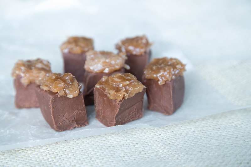 German Chocolate Fudge