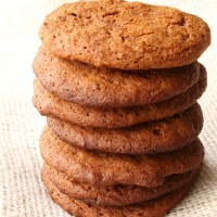 Homemade Ginger Snap Cookies from 5DollarDinners.com