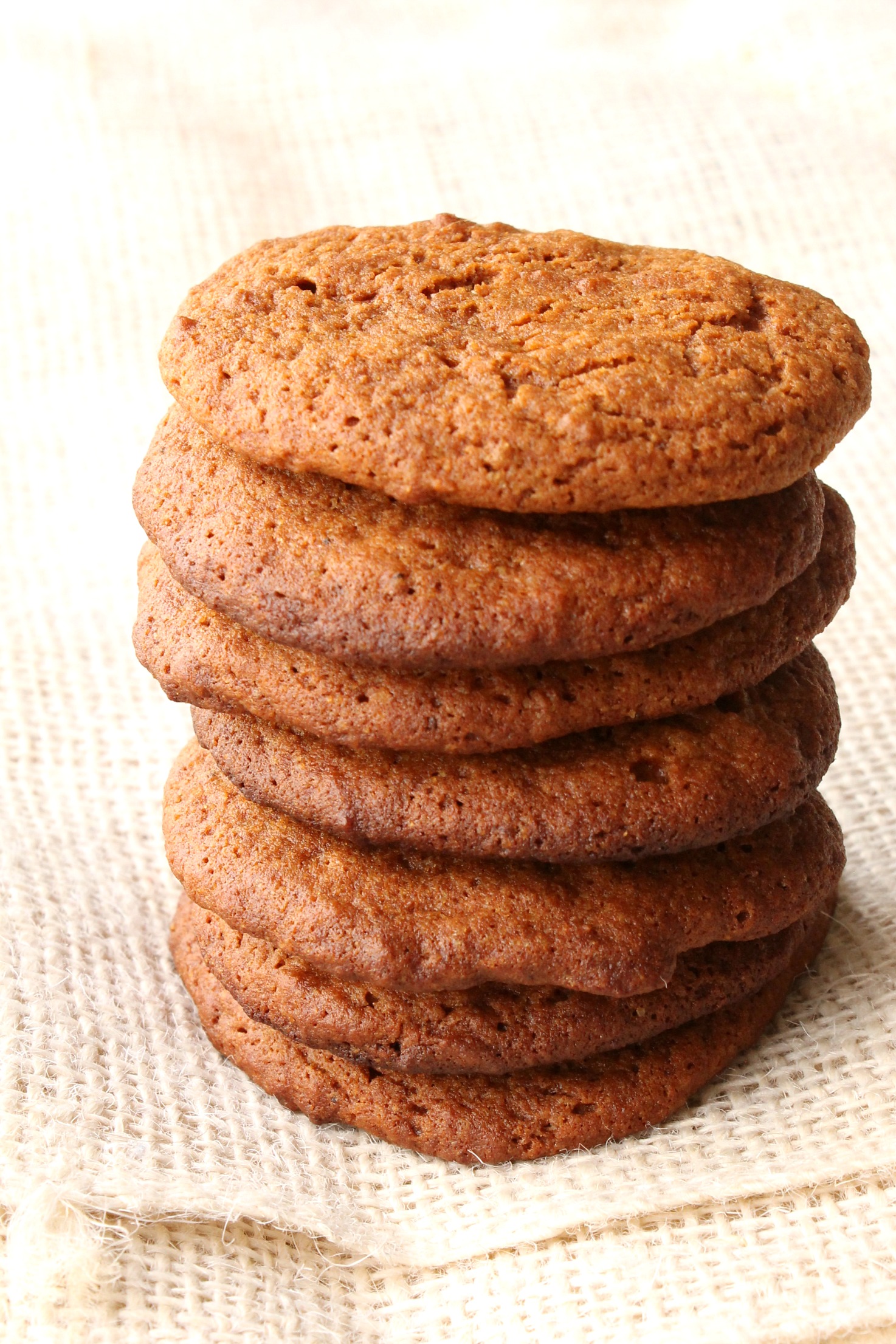 Homemade Ginger Snap Cookies from 5DollarDinners.com