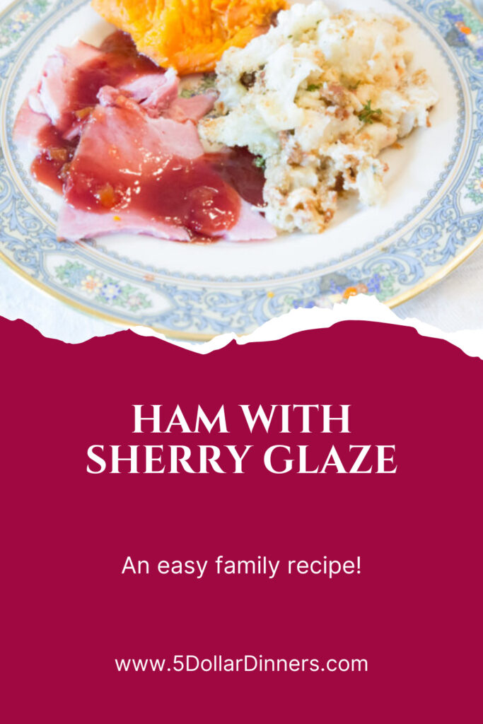 ham with sherry glaze