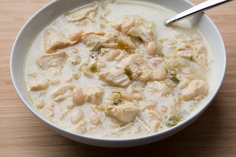 White Chicken Chili on 5DollarDinners.com