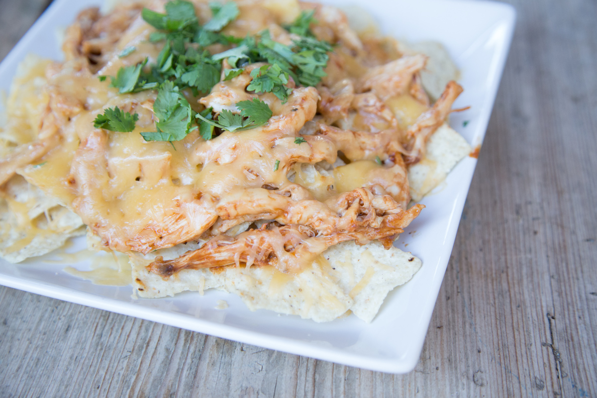 BBQ Chicken Nachos