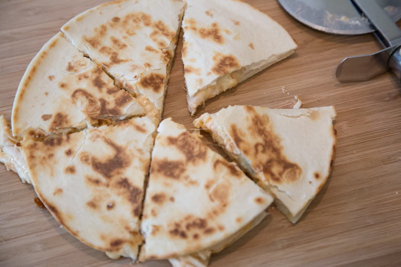 Buffalo Chicken Quesadillas-10