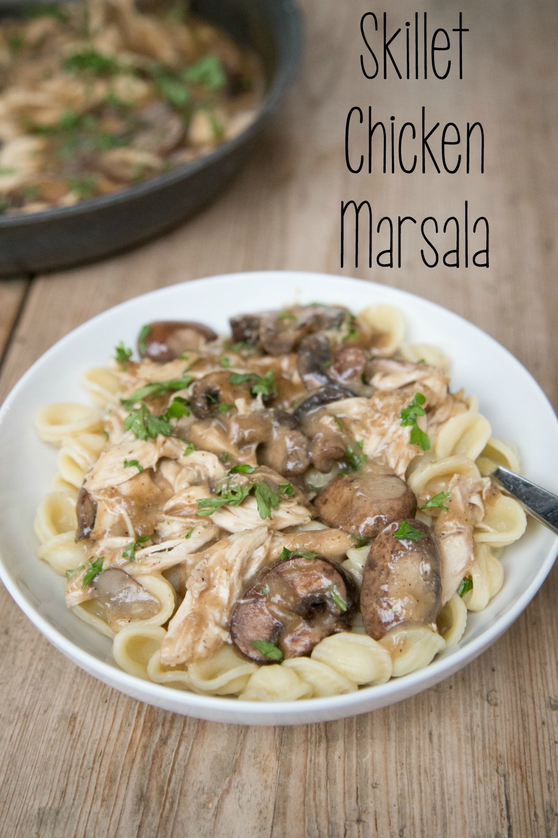 Skillet Chicken Marsala Recipe on 5DollarDinners.com