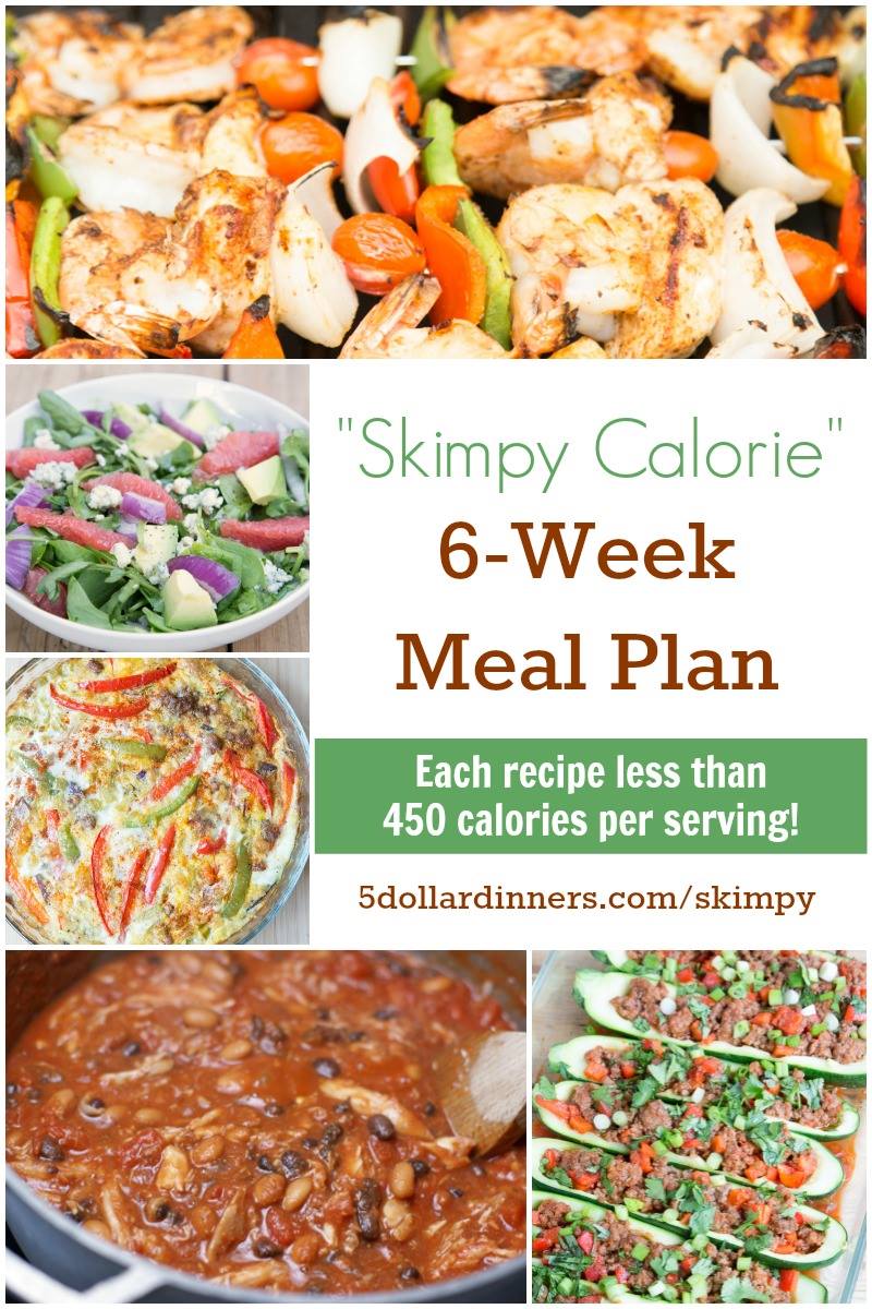 Skimpy Calorie Meal Plan