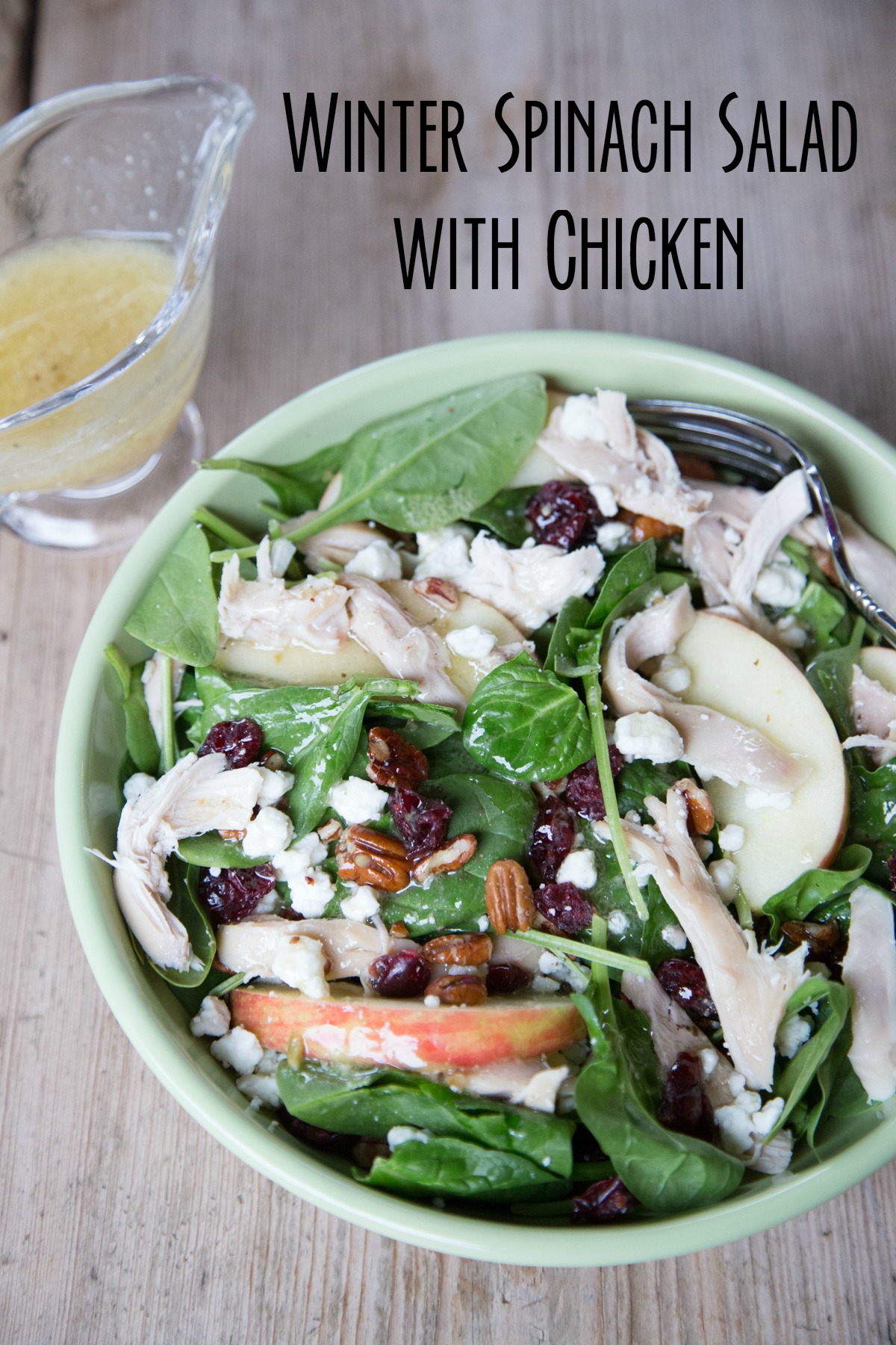 Winter Salad with Rotisserie Chicken Recipe on 5DollarDinners.com