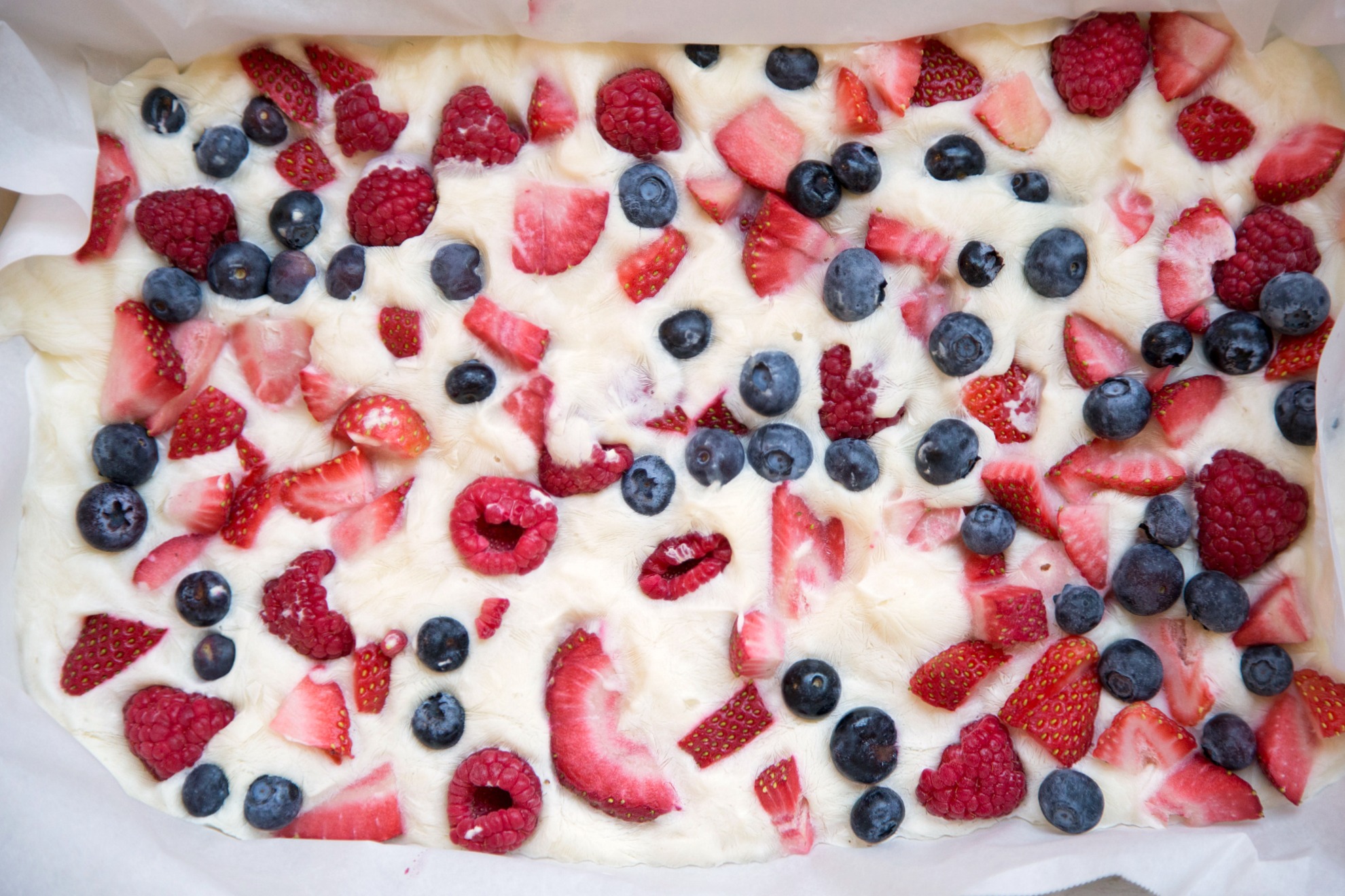 Berry Yogurt Bark