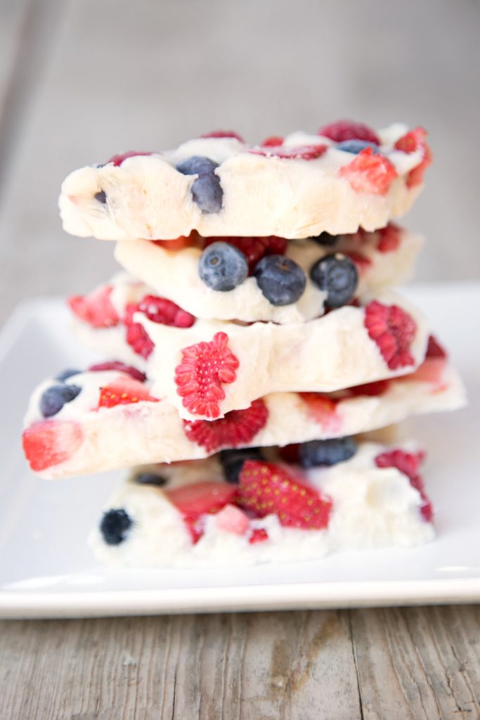 Berry Yogurt Bark from 5DollarDinners.com