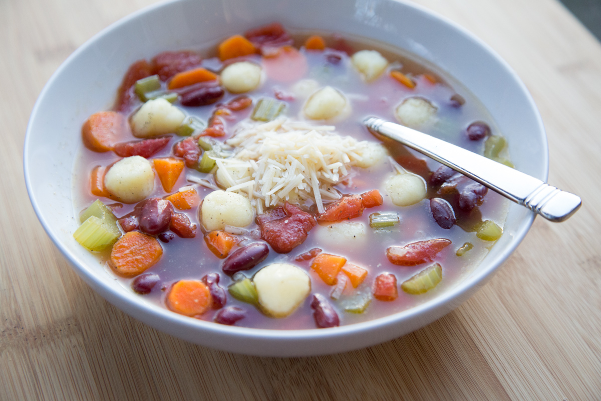 Gnocchi Minestrone Soup