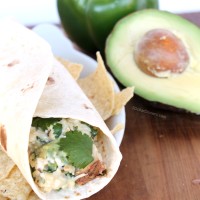 Green Chicken Burritos from 5DollarDinners.com