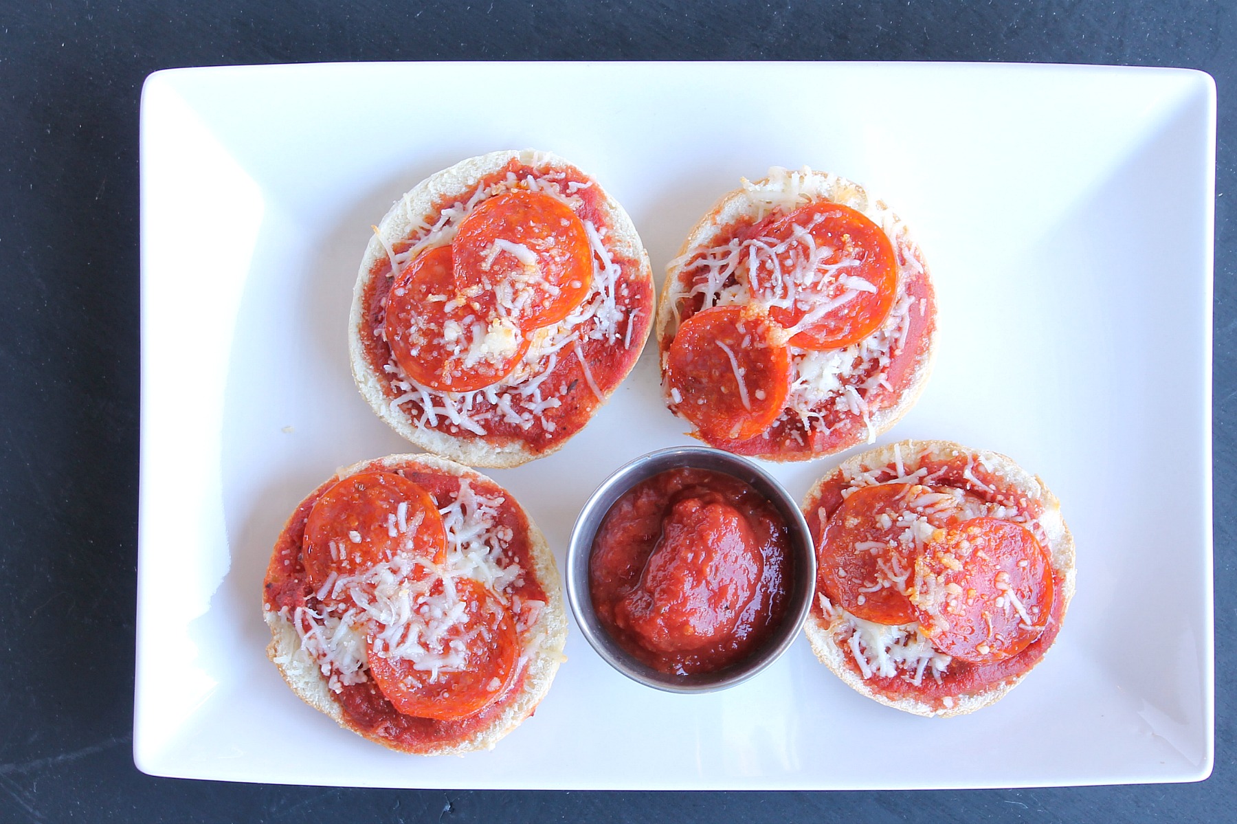 Pepperoni Pizza Bagels from 5DollarDinners.com