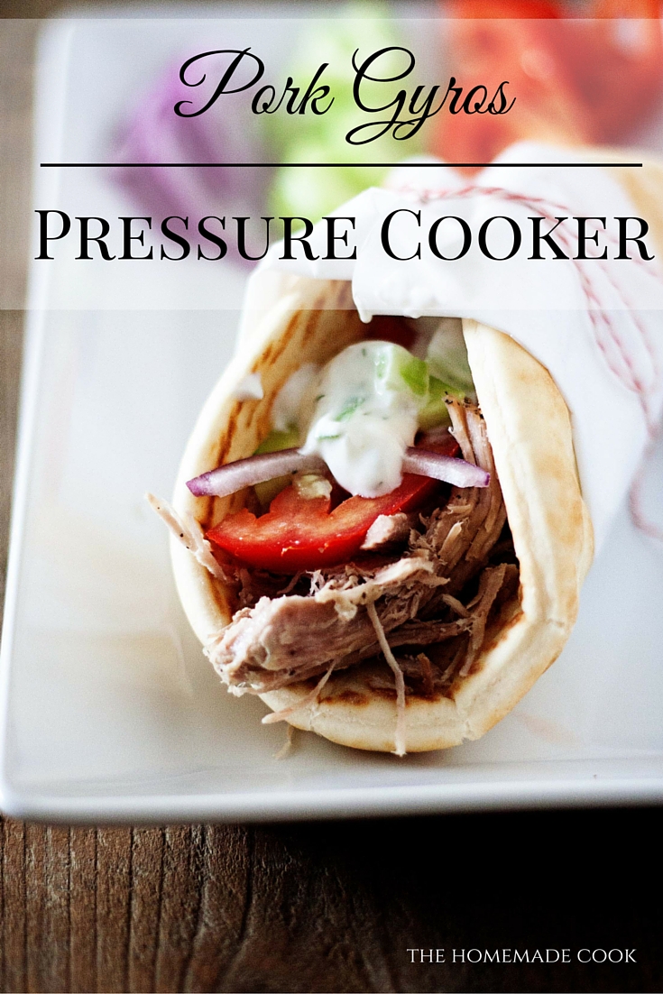 instant pot Pork Gyros